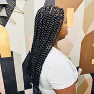 Chunky rope twists